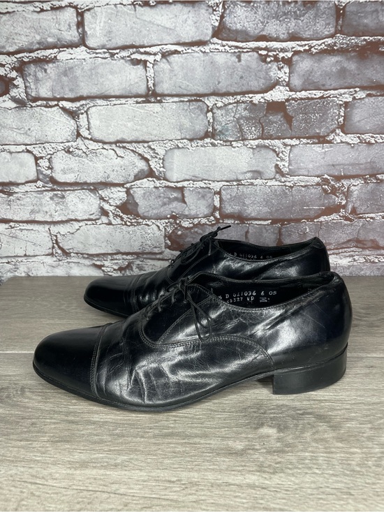 VTG Florsheim Black Patent Leather Oxford Lace Up Dress Shoes Men’s Sz 9.5D US main image 14